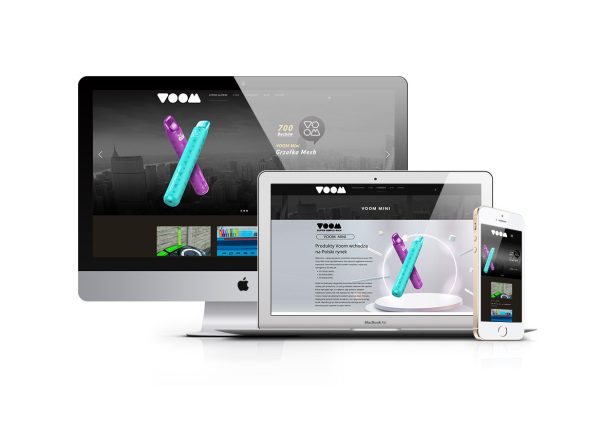 Realizacja strony internetowej https://voom.com.pl
